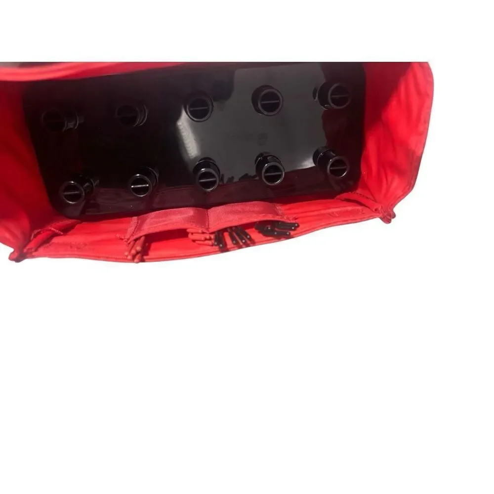 Remington red travel set of heated hair rollers. The set includes black & red ro